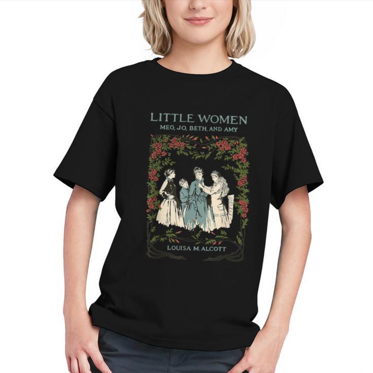 Alcott Little Women Characters Literature Book Illustration Graphic Youth