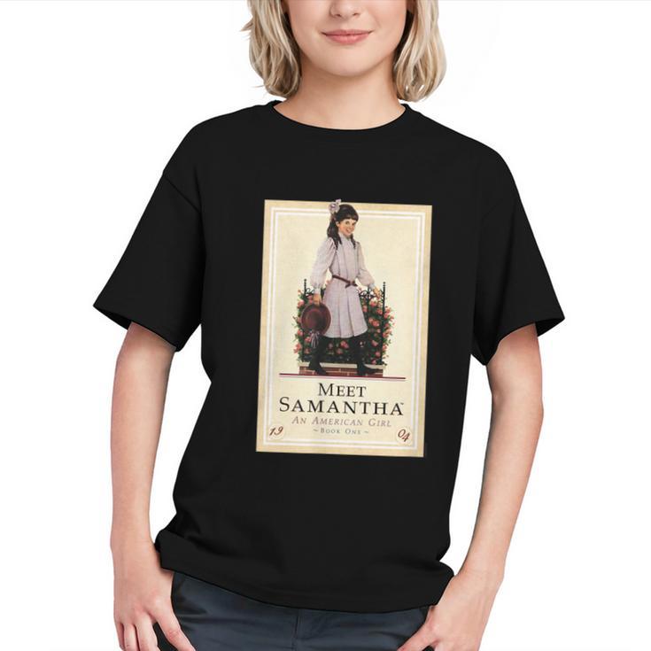 American Girl Meet Samantha Book Cover Graphic Youth