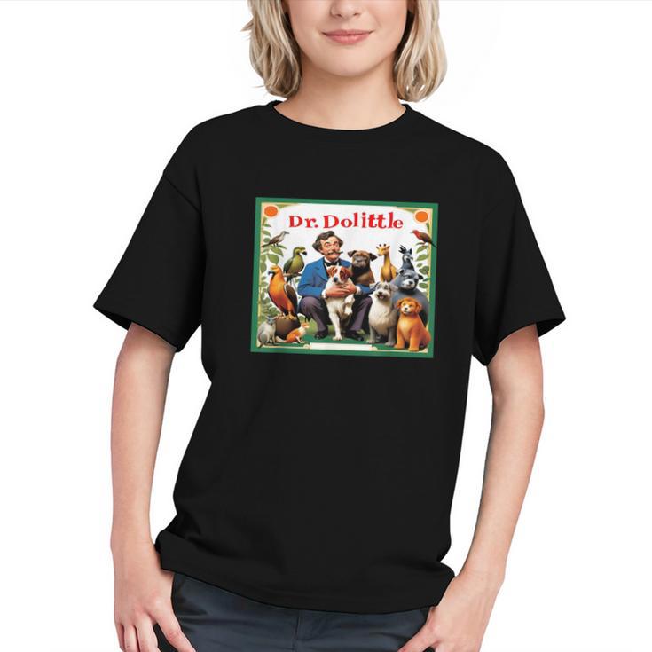 Animal Doctor & Communicator Dr Dolittle Children's Book Cover Graphic Youth