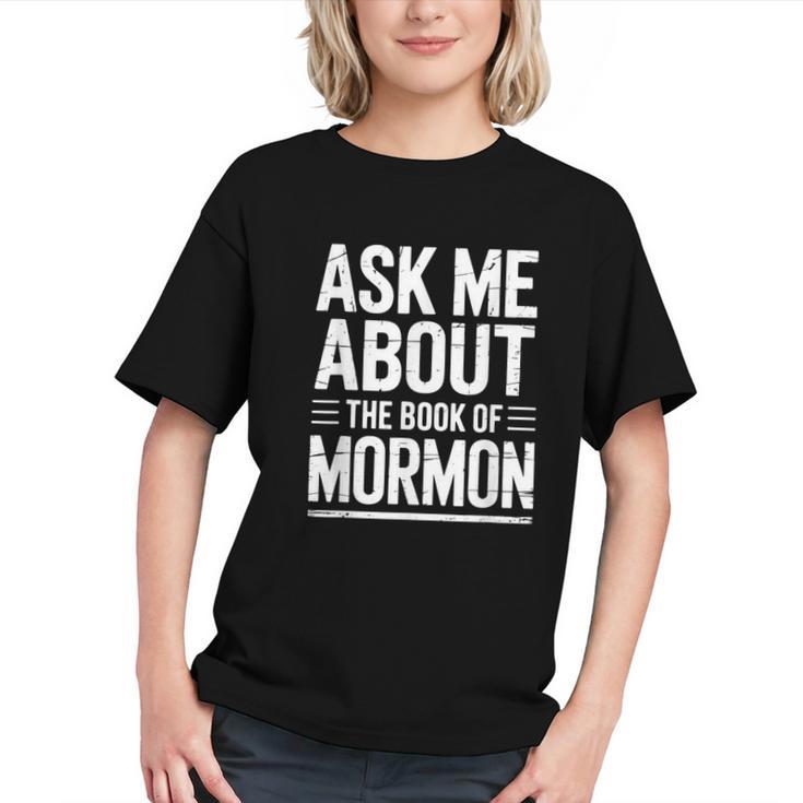 Ask Me About The Book Of Mormon Graphic Youth