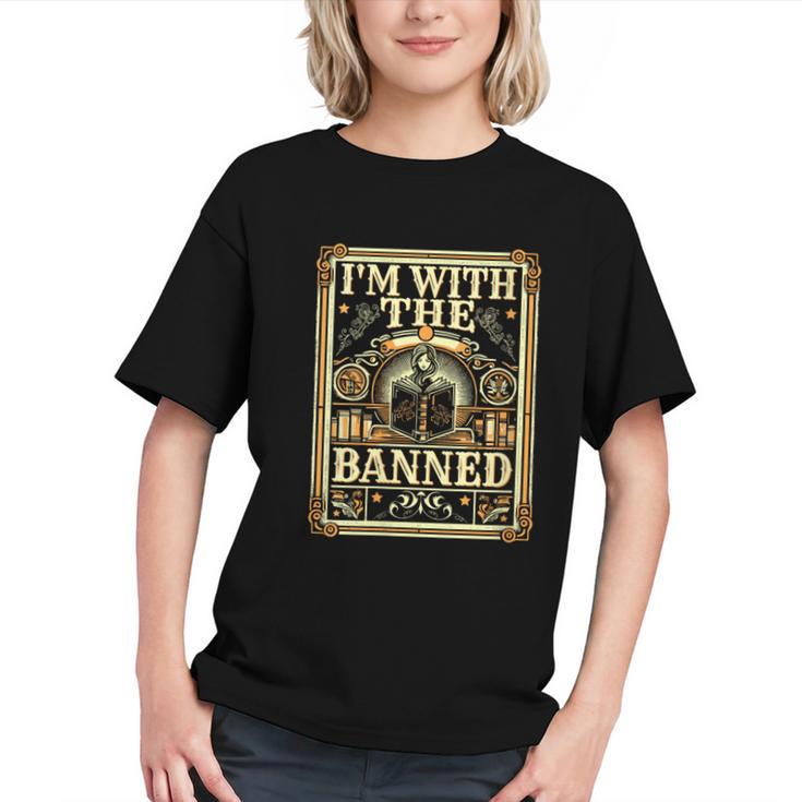 Banned Books Librarian Book Readers I m With The Banned Graphic Youth