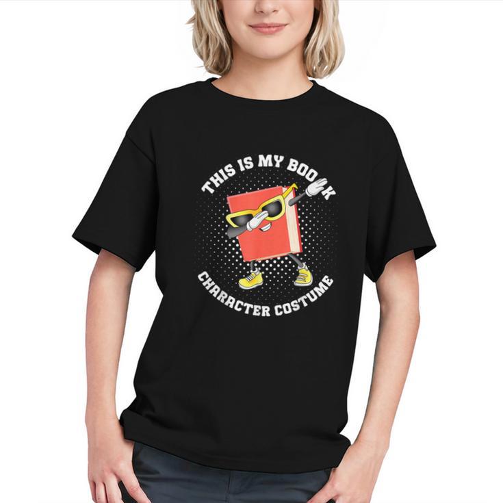 This Is My Book Character Costume- Dabbing Book Kids Graphic Youth