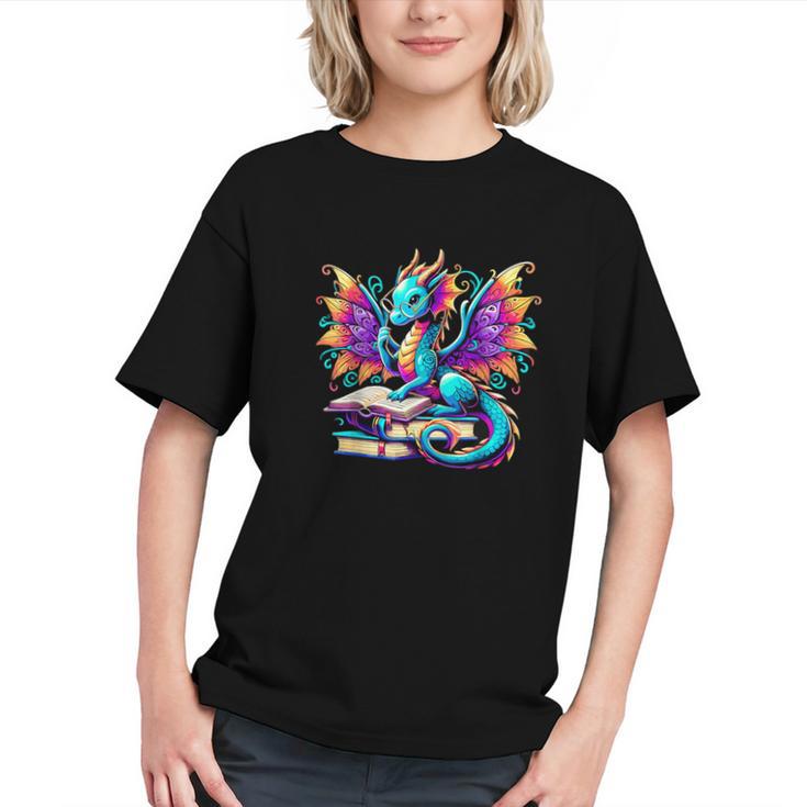 Book Dragon Reading Graphic Youth