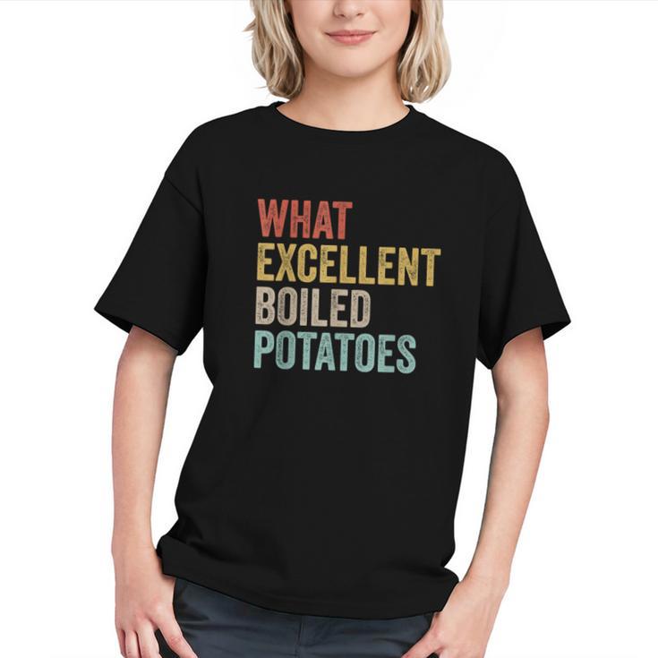 Book Lover Austen Literature What Excellent Boiled Potatoes Graphic Youth