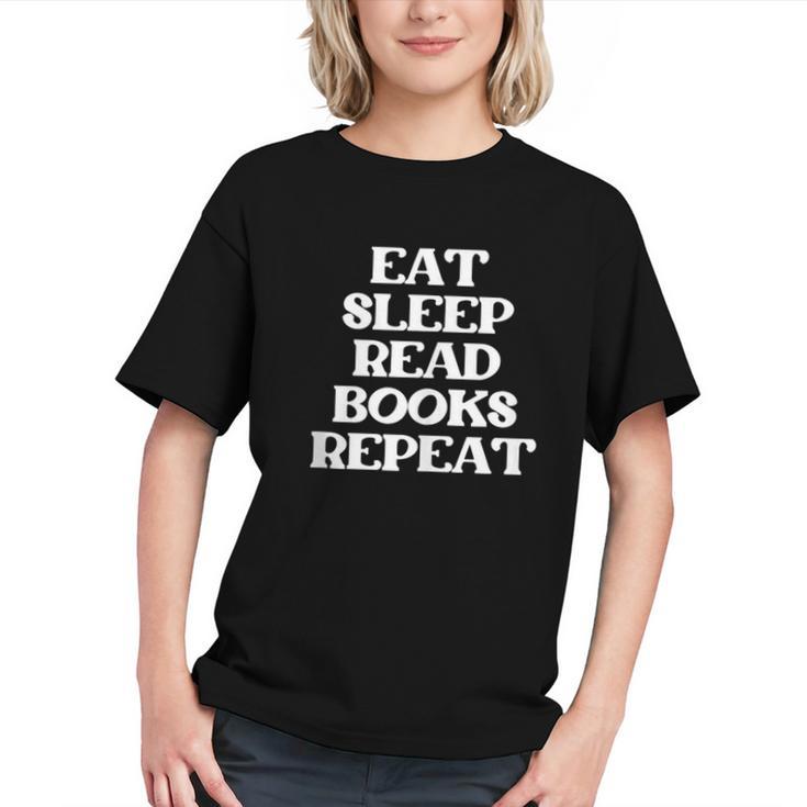 Book Lover Book Eat Sleep Read Books Repeat Graphic Youth