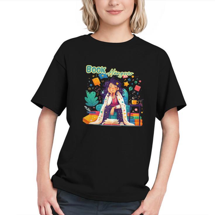 Book Lover Woman Woman Book Hangover Graphic Youth