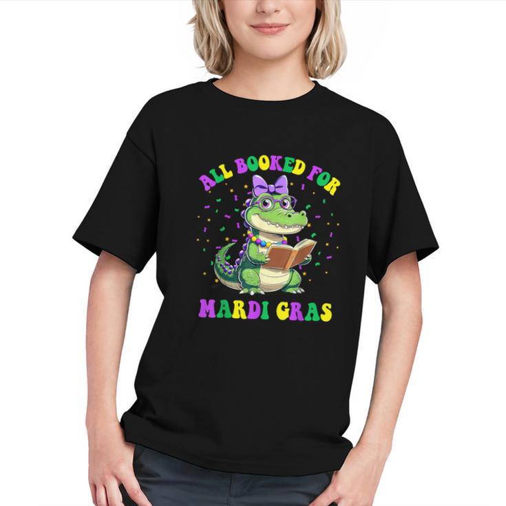 All Booked For Mardi Gras Crocodile Reading Book Teacher Graphic Youth