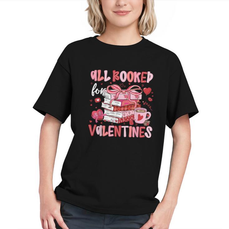 All Booked For Valentines Book Coffee Teacher Women Graphic Youth