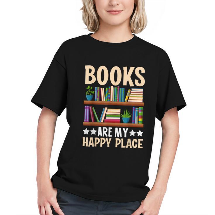 Books Are My Happy Place Graphic Youth