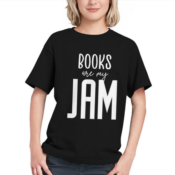 Books Are My Jam Graphic For Introverts Graphic Youth