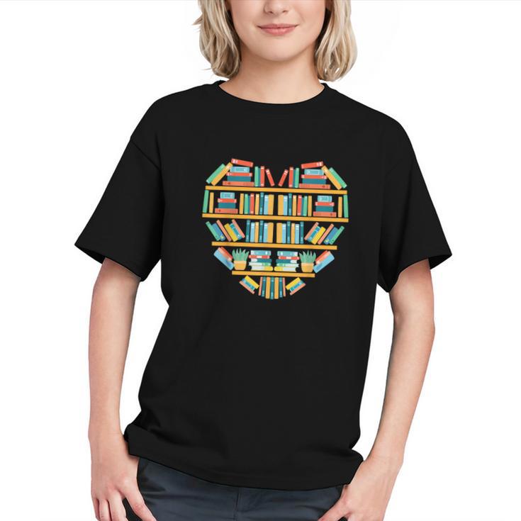 Bookshelf Heart Graphic Youth