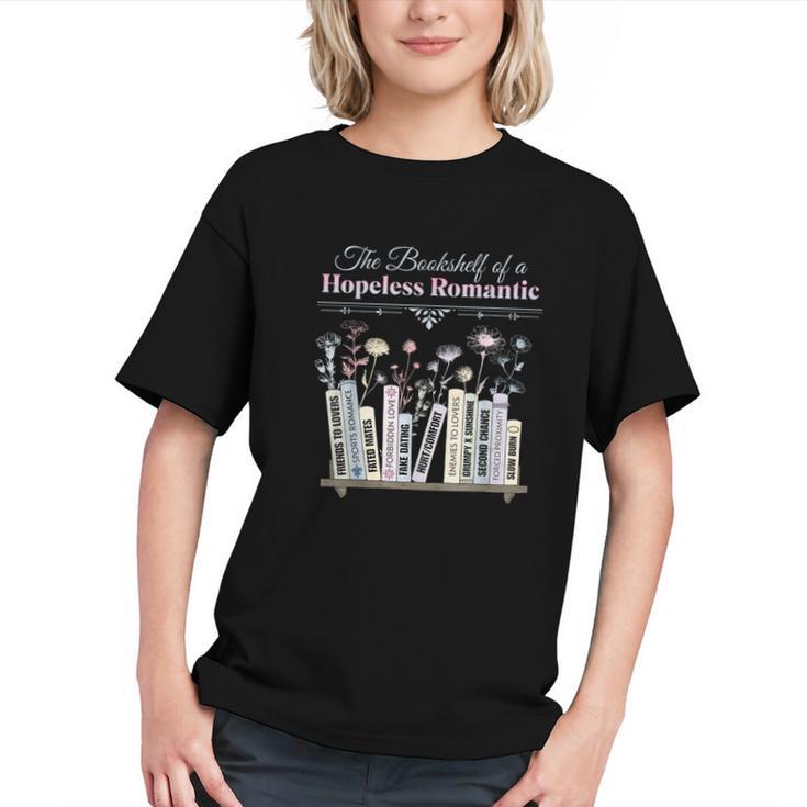 The Bookshelf Of a Hopeless Romantic Rom-Com Reading Bookish Graphic Youth