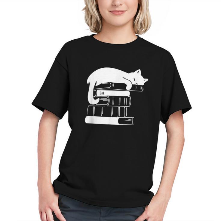 Cat Book Books And Cats Cat Lover Cat Mom Book Lovers Graphic Youth