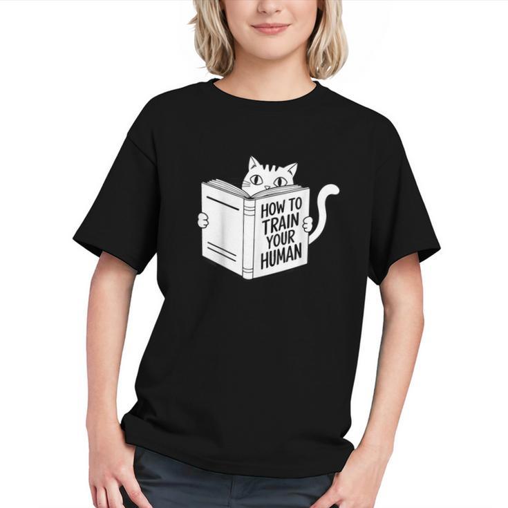 Cat Book Humor How To Train Your Human Graphic Youth