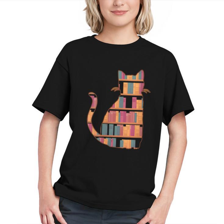 Cats Reading Books Librarian Library Readers Graphic Youth