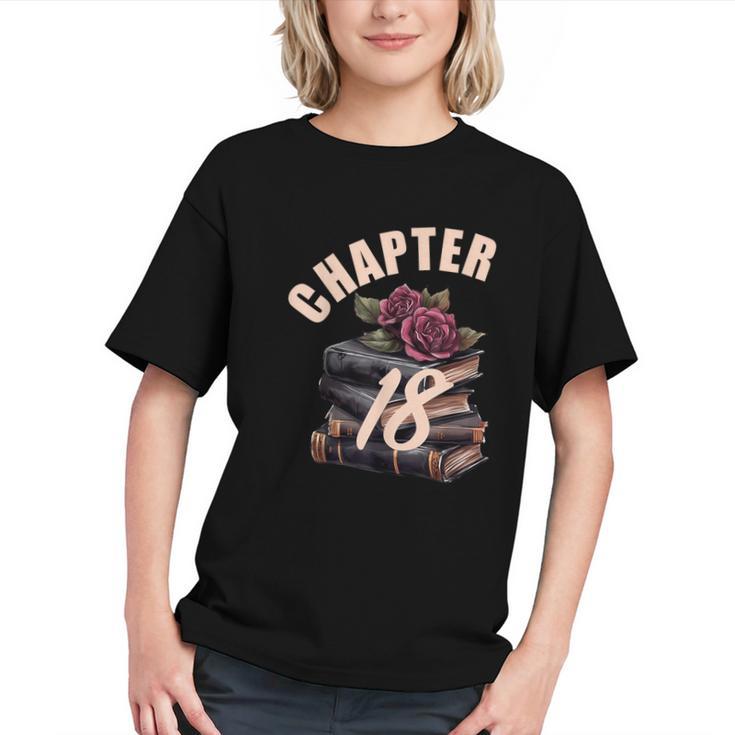 Chapter 18 18th Birthday Women Book Lovers Its My Birthday Graphic Youth