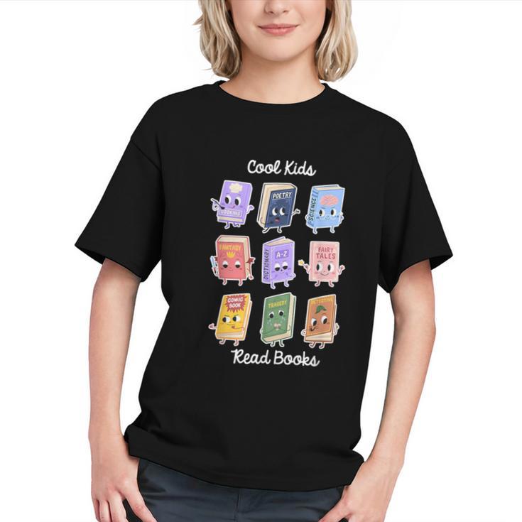 Cool Kids Read Books Apparel Graphic Youth