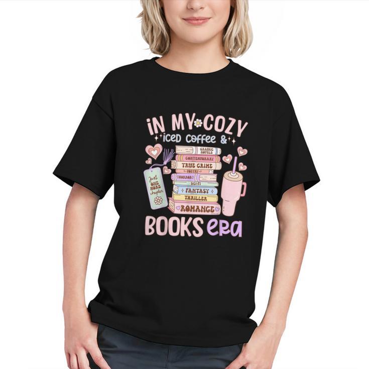 In My Cozy Iced Coffee And Books Era Graphic Youth