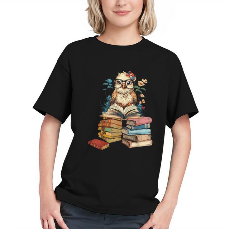 Cute Reading Chicken With Glasses Books Bookworm Reader Book Graphic Youth