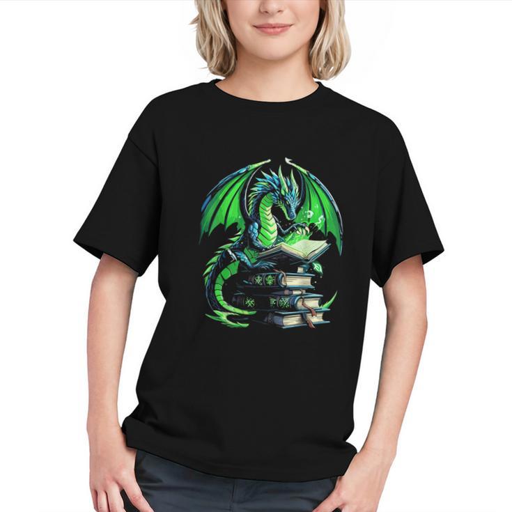 Dragon Reading Books Bookworm Graphic Youth