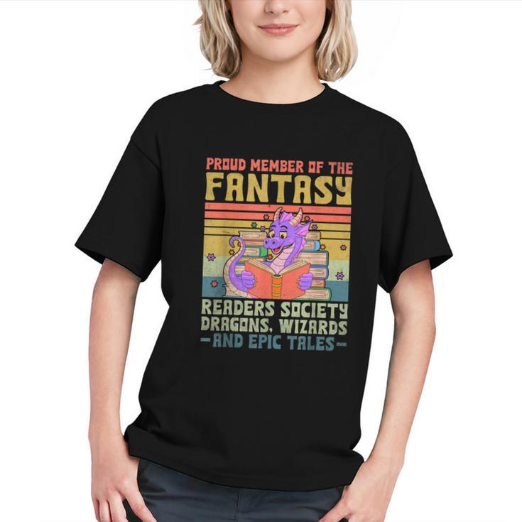 Fantasy Reader Society Reading Book Retro Bookworm Reader Graphic Youth