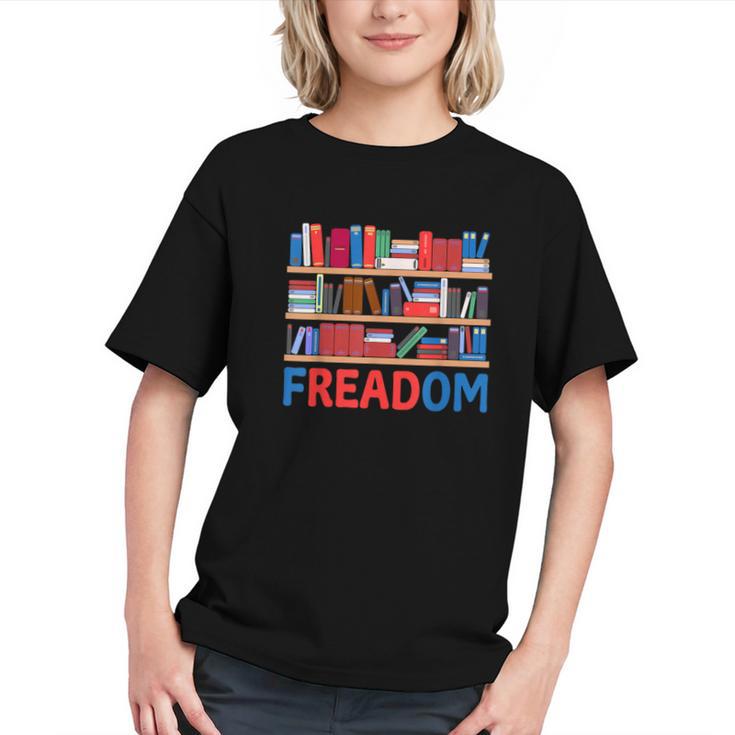 Freadom To Read Book Lover Reading Freedom Graphic Youth