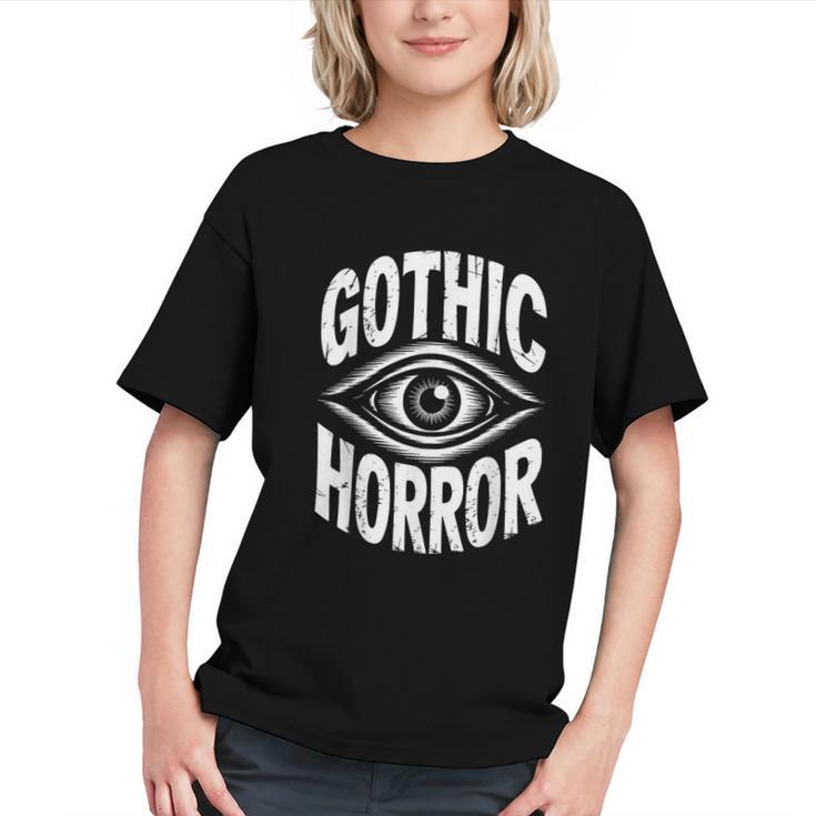 Gothic Classic Horror Thriller Book Movie Film Halloween Graphic Youth