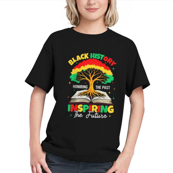 Honoring Past Inspiring Future History Month Book Tree Graphic Youth