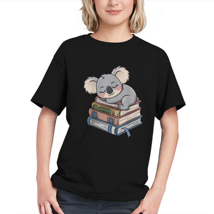 Koala Reading Book Pajama Sleep Graphic Youth