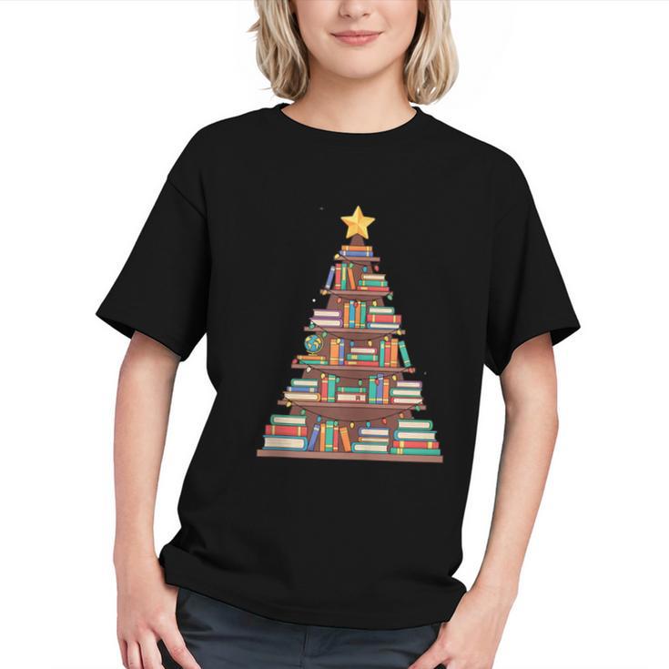 Literary Book Tree Bookish Shelf Art For Avid Readers Graphic Youth