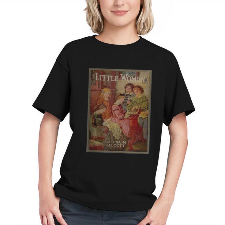 Louisa May Alcott Coming Of Age Novel Little Women Book Cover Small Graphic Youth