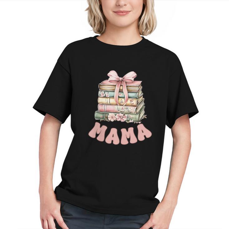 Mama Book First Chapter Birthday Family Matching Party Graphic Youth