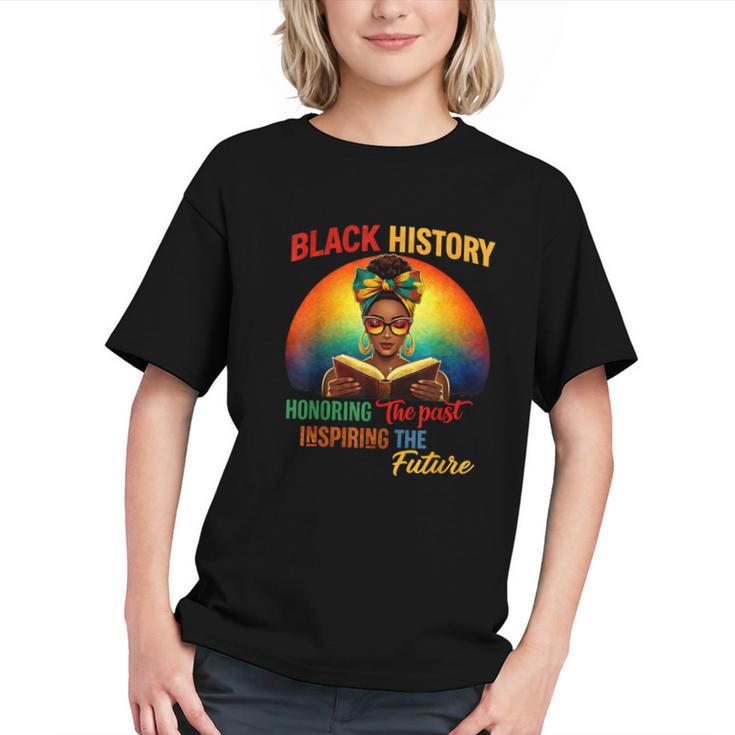 Melanin Honoring Past Inspiring Pride Book Month Graphic Youth