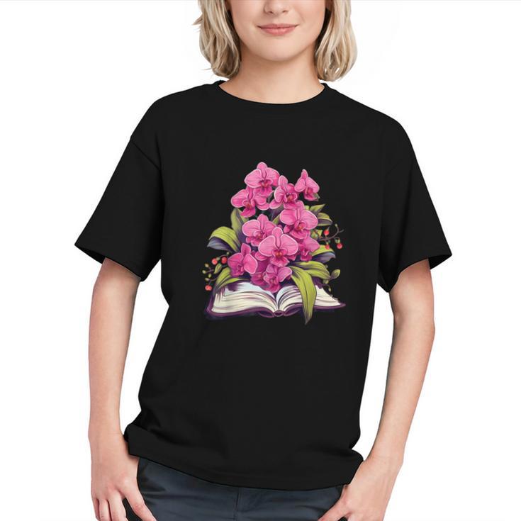 Orchids Flowers Book Floral Graphic Youth
