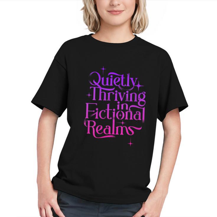 Quietly Thriving In Fictional Realms Book Lovers Graphic Youth