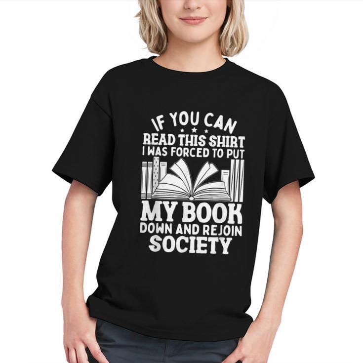 If You Can Read This For Book Lovers Reading Graphic Youth