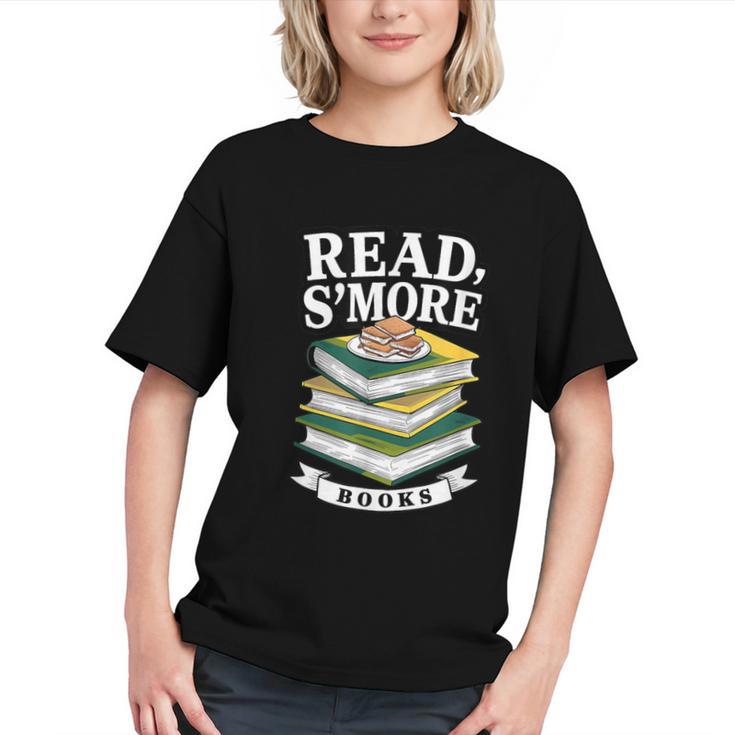 Read S'More Books Marshmallow Reading Smores Graphic Youth