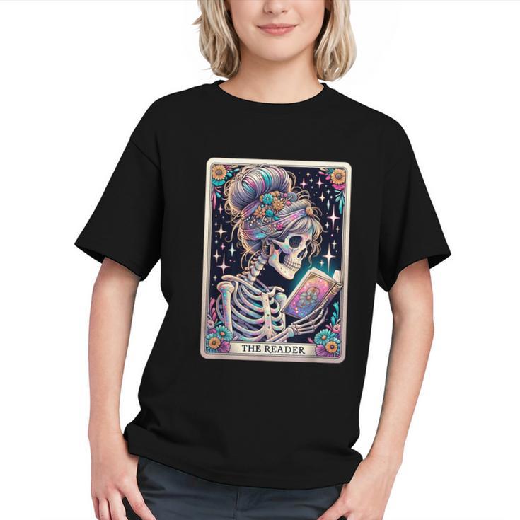 The Reader Tarot Card Women Book Lover Librarian Read Graphic Youth