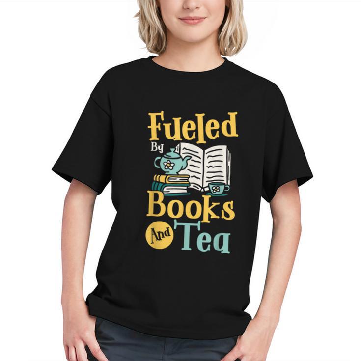 Reading Hobby Bookshelves Library Fueled By Books And Tea Graphic Youth
