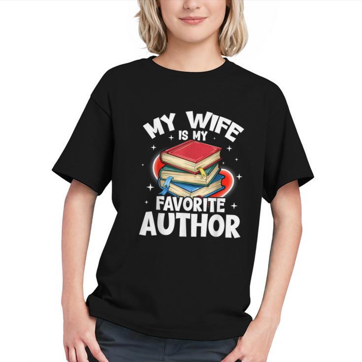 My Wife Is My Favorite Author Book Writer Graphic Youth