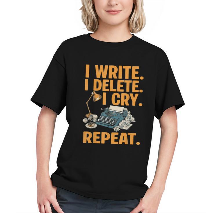 I Write Book Writer Author Book Writing Novelist Graphic Youth