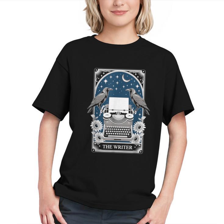 The Writer Typewriter Crow Writing Journalist Book Writer Graphic Youth