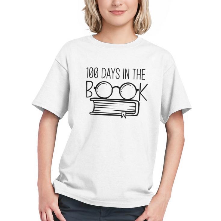 100 Days Of SCHOOKBook Nerd Book Lover Reading Librarian Boo Graphic Youth