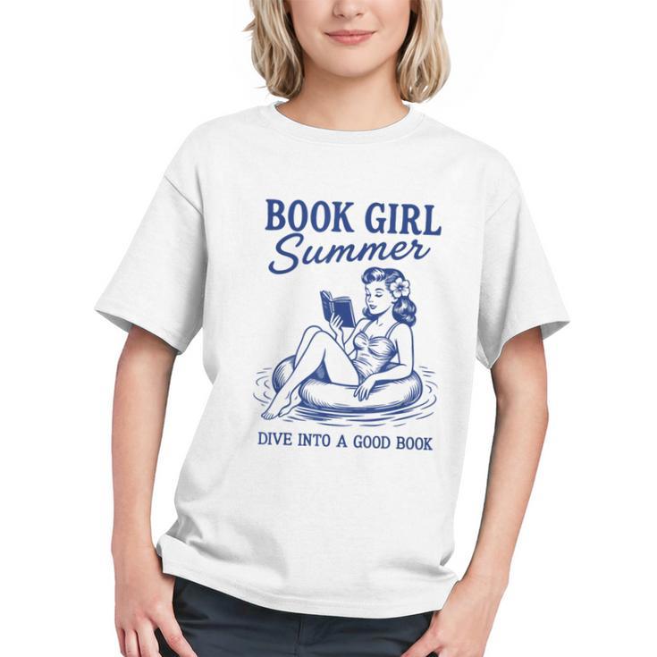 Book Girl Summer Graphic Youth