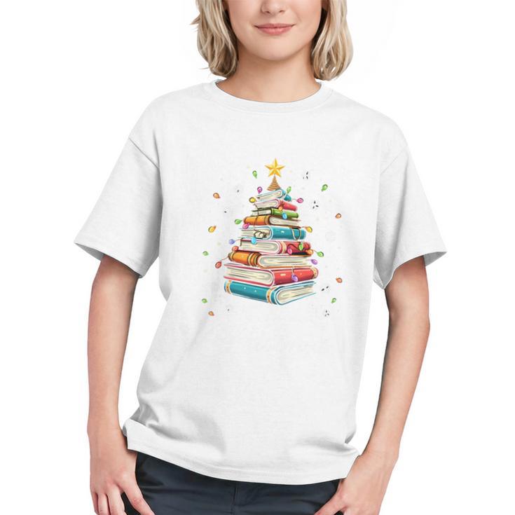 All Booked For Christmas Book Christmas Book Lover Librarian Graphic Youth