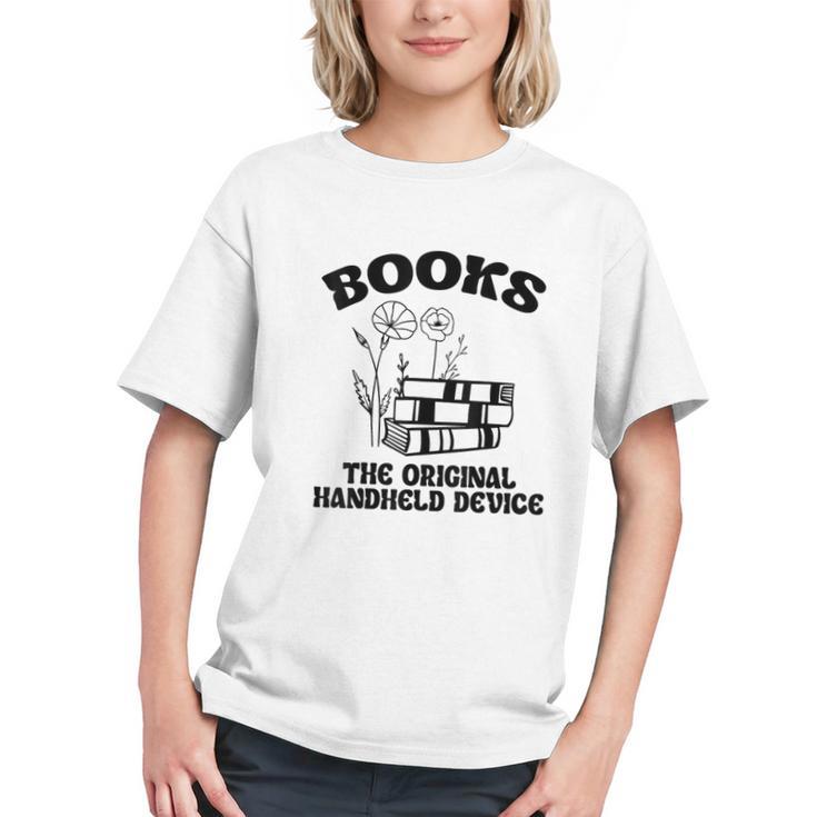 Books The Original Handheld Device Book Lover Graphic Youth