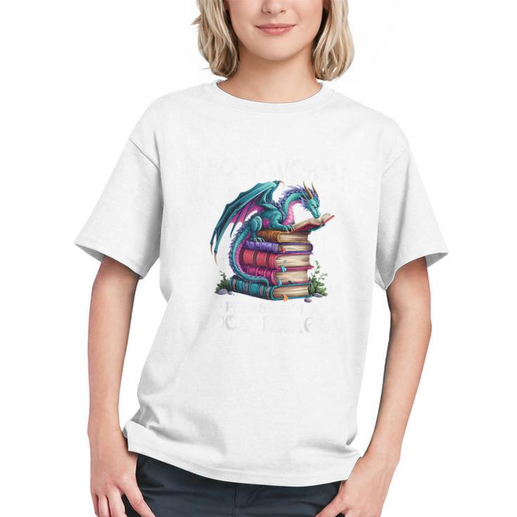 Bookworm Please I'm A Book Dragon Blue Dragon Graphic Youth