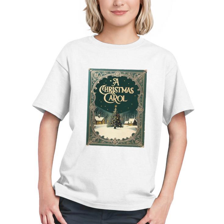 A Christmas Carol Book Cover By Charles Dickens Graphic Youth