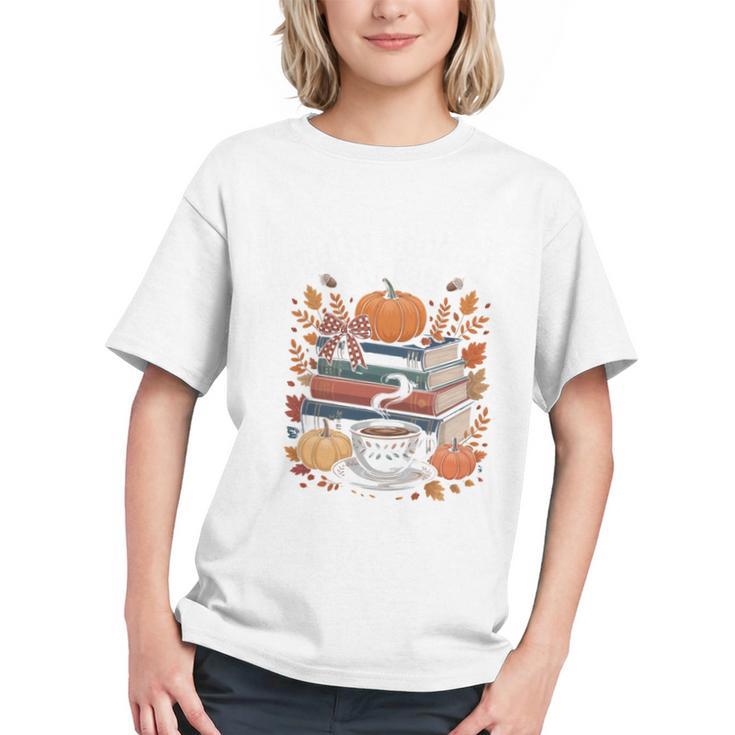 Cozy Autumn Books Fully Booked For Fall Books Pumpkin Graphic Youth