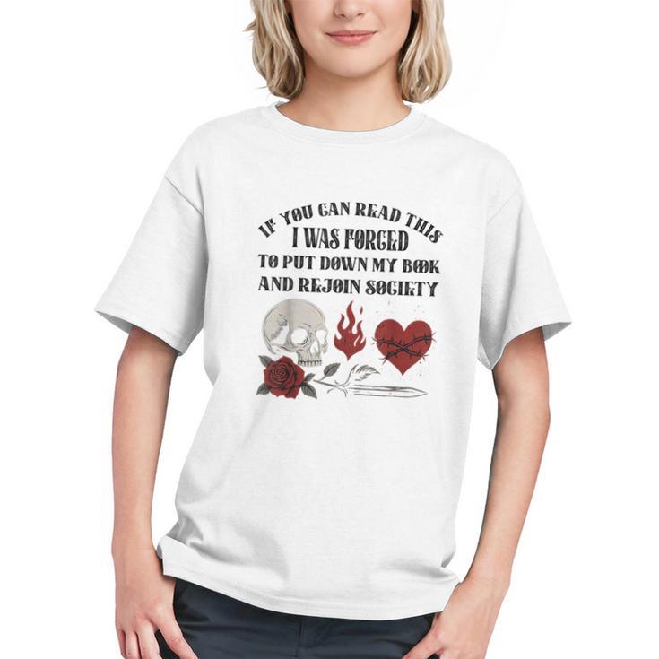 Dark Romance Bookish Merch Put My Book Down Spicy Book Women Graphic Youth